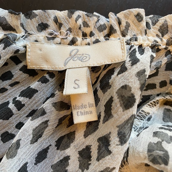 Silk SheerPuff Ruched Sleeve Dress by Joie - Picture 5 of 6